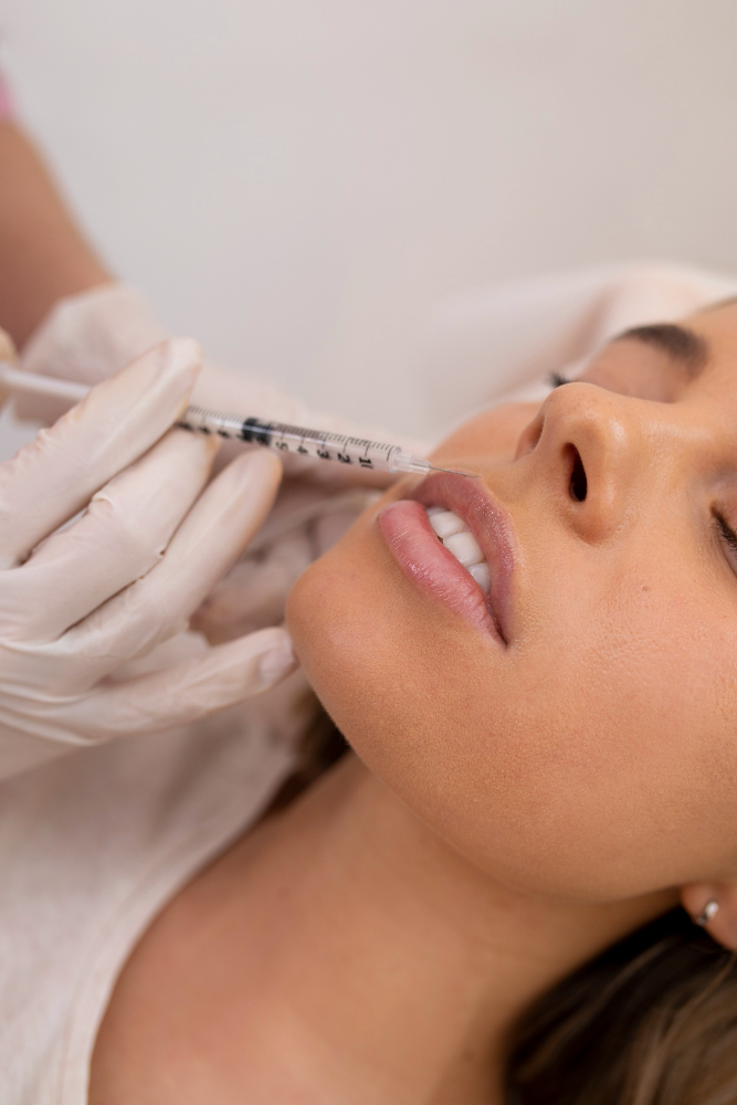 Woman receiving Neurotoxin treatment