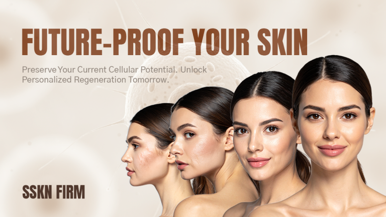 You Can Now Bank Your Own Stem Cells : A New Frontier in Regenerative Beauty at SSKN Firm